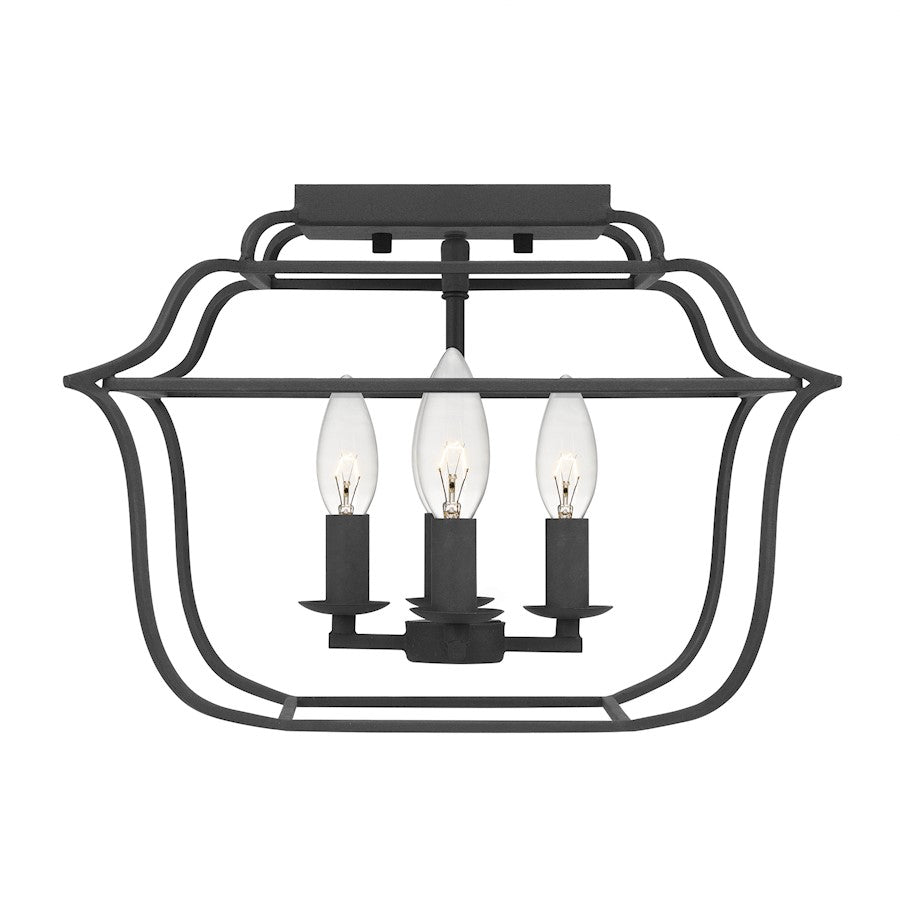 Quoizel Gallery 4 Light Semi-Flush Mount