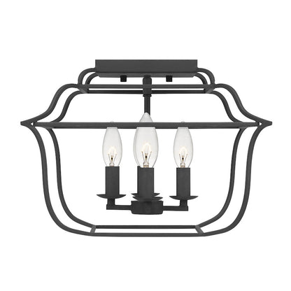 Quoizel Gallery 4 Light Semi-Flush Mount
