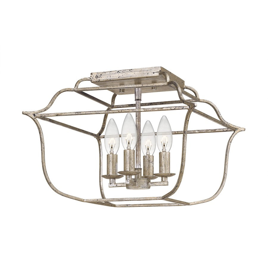 Quoizel Gallery 4 Light Semi-Flush Mount