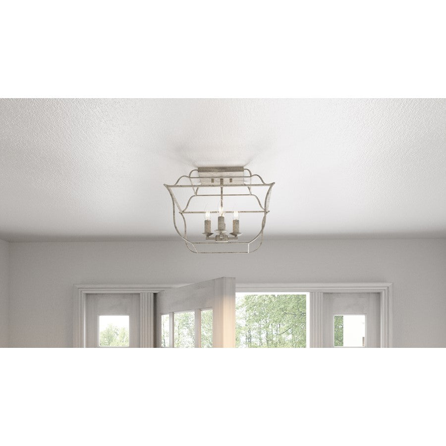 Quoizel Gallery 4 Light Semi-Flush Mount