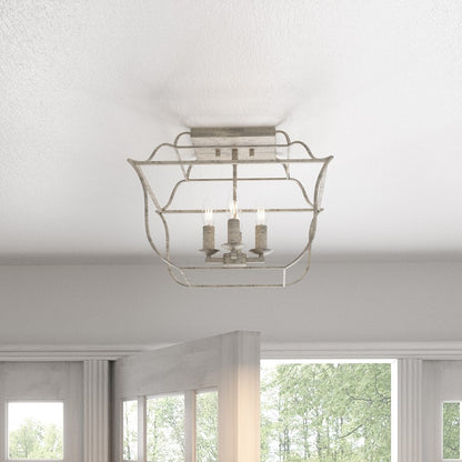 Quoizel Gallery 4 Light Semi-Flush Mount