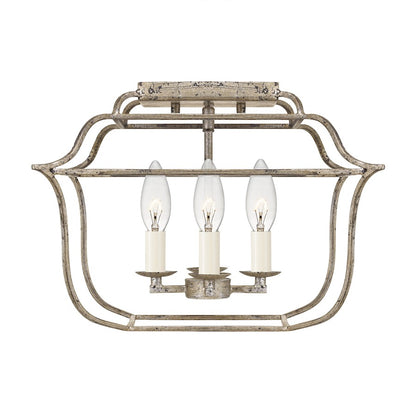 Quoizel Gallery 4 Light Semi-Flush Mount