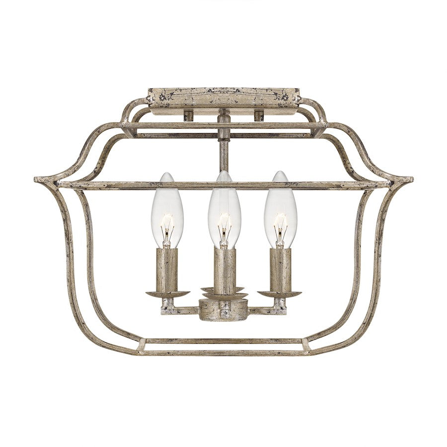 Quoizel Gallery 4 Light Semi-Flush Mount