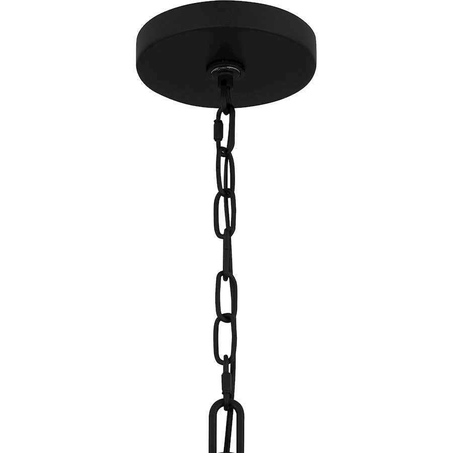 Quoizel Graylyn Chandelier, Matte Black