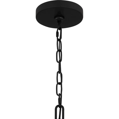 Quoizel Graylyn Chandelier, Matte Black