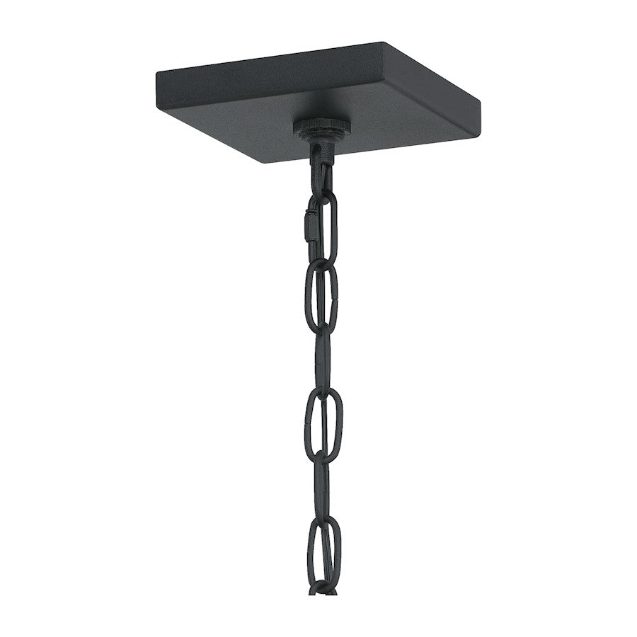 Quoizel Granby 1 Light Outdoor Hanging Lantern, Earth Black