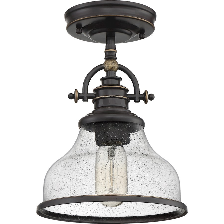 1 Light Mini Pendant, Palladian Bronze