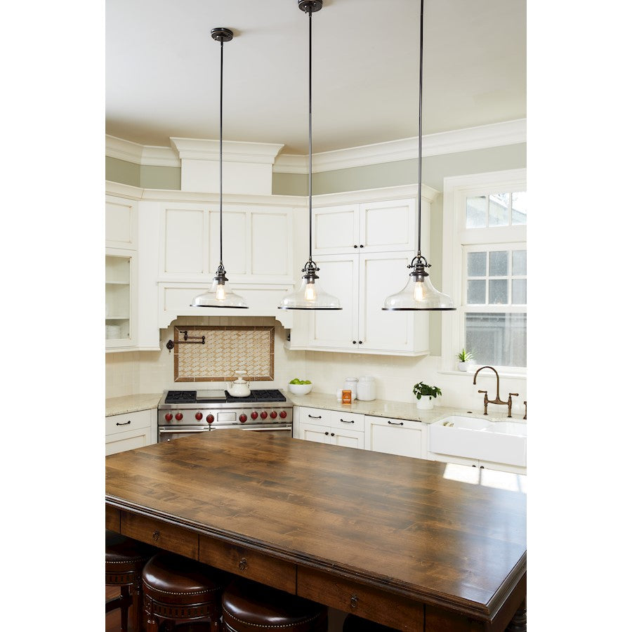 1 Light Pendant, Palladian Bronze