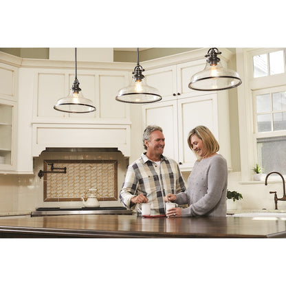 1 Light Pendant, Palladian Bronze