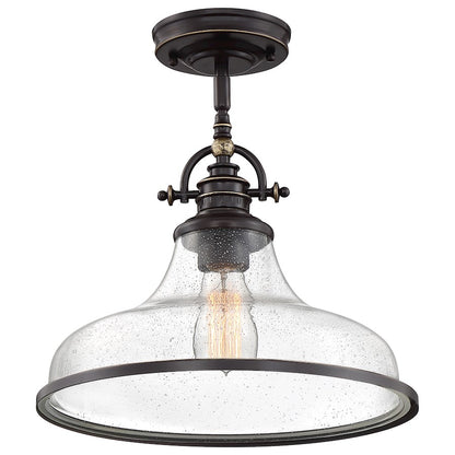 1 Light Pendant, Palladian Bronze