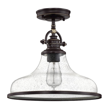 1 Light Pendant, Palladian Bronze
