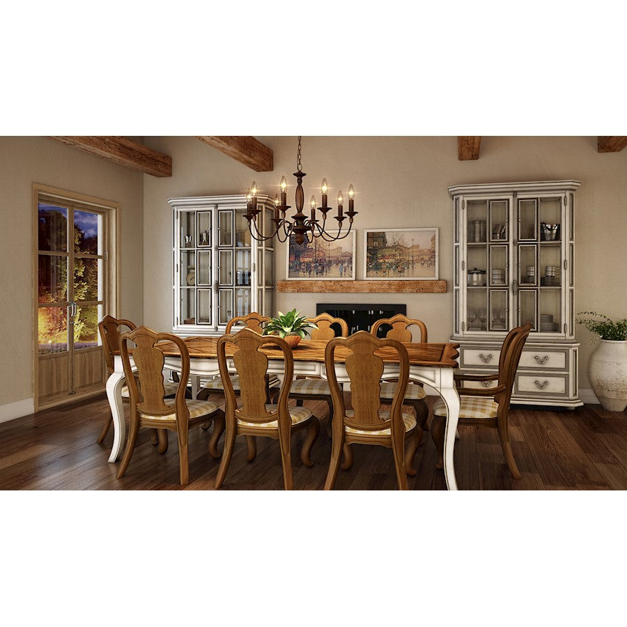 Quoizel Holbrook Chandelier, Tuscan Brown