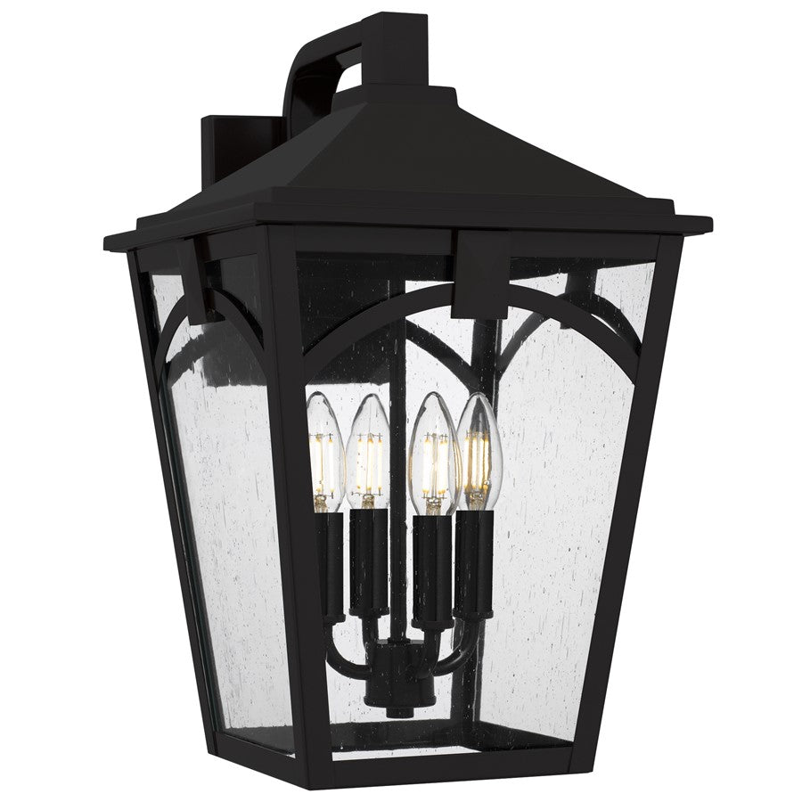 Quoizel Jaxon 4-Lt Western Brz Outdoor Wall Lantern, Western Brz - JAX8410WT