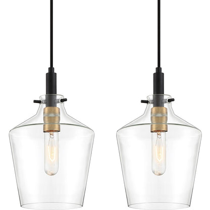Quoizel June Linear Chandelier, Earth Black