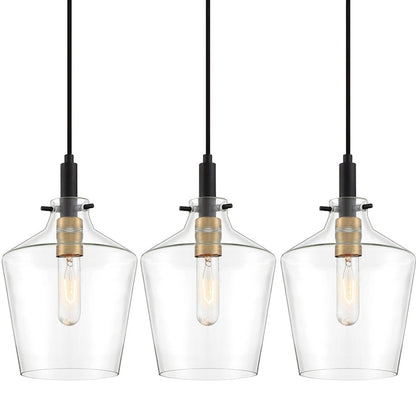 Quoizel June Linear Chandelier, Earth Black