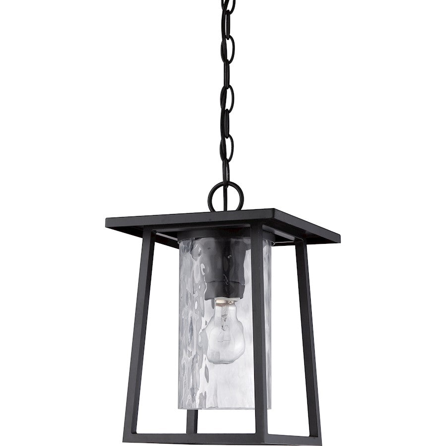 Quoizel Lodge Outdoor Hanging Lantern, Mystic Black