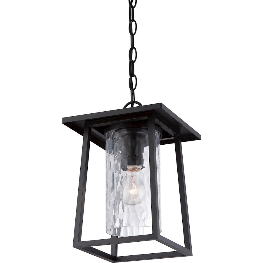 Quoizel Lodge Outdoor Hanging Lantern, Mystic Black