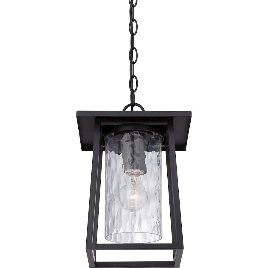 Quoizel Lodge Outdoor Hanging Lantern, Mystic Black