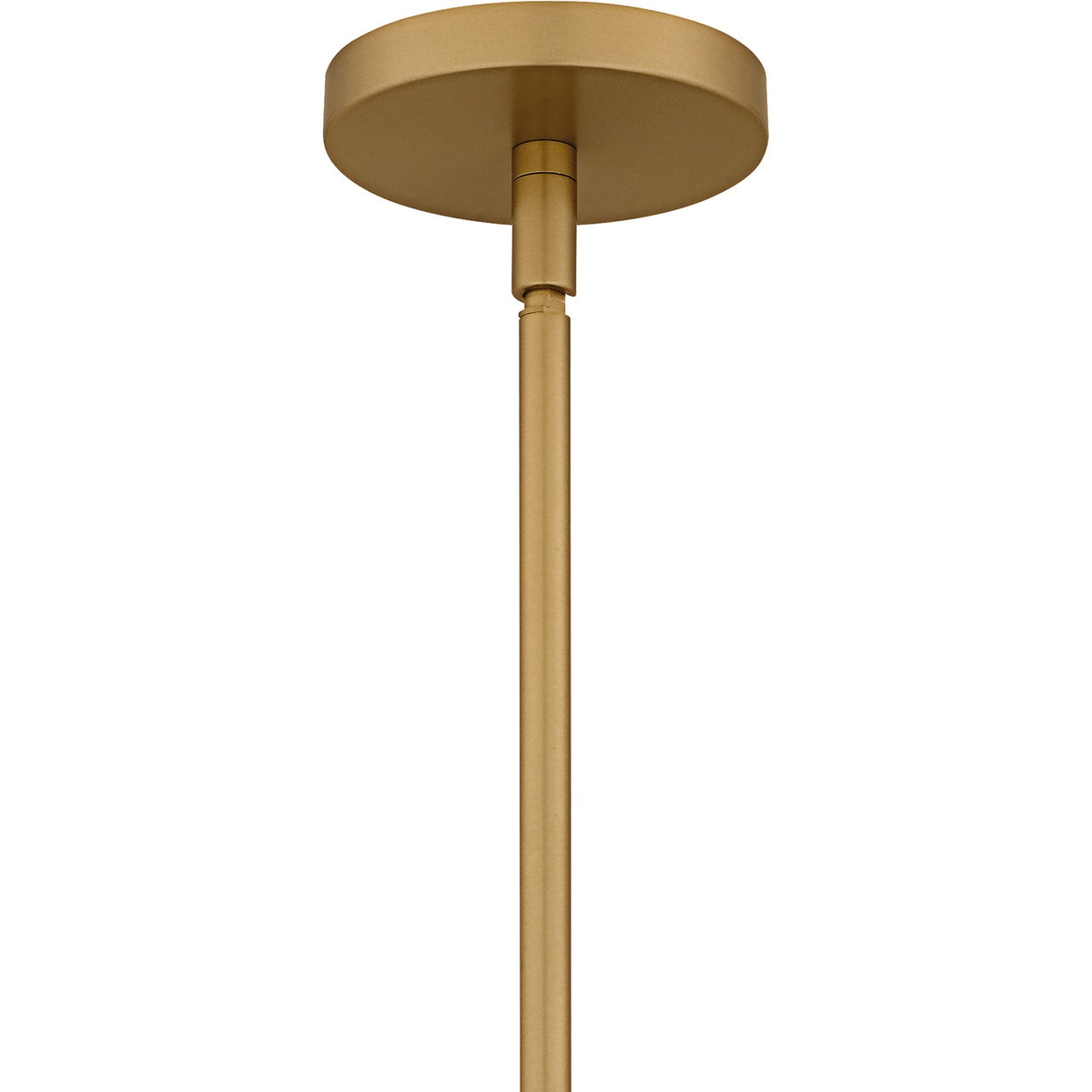 Quoizel Lumi 24in 3-Light Pendant | Modern Brushed Weathered Brass and Metal | Kitchen Island & Dining Room | 24 x 24 x 14 in | Model LMI2824BWS