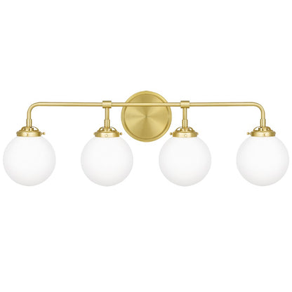 Quoizel Landry 4 Light Bath, Satin Brass
