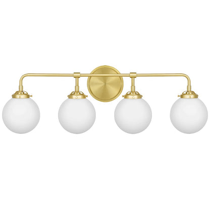 Quoizel Landry 4 Light Bath, Satin Brass