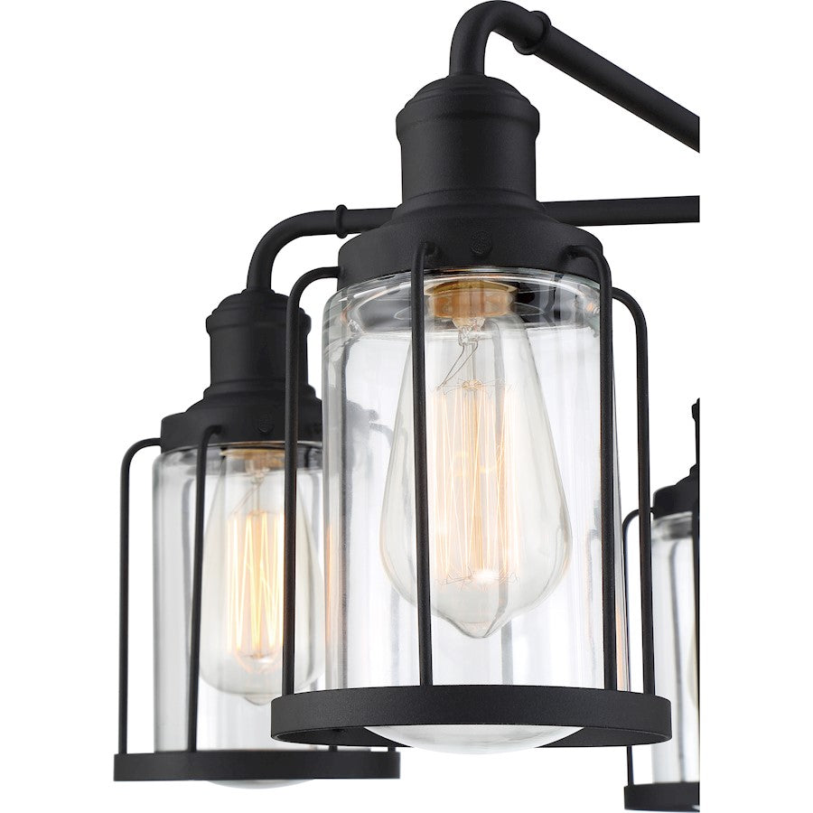 Quoizel Ludlow Chandelier, Earth Black