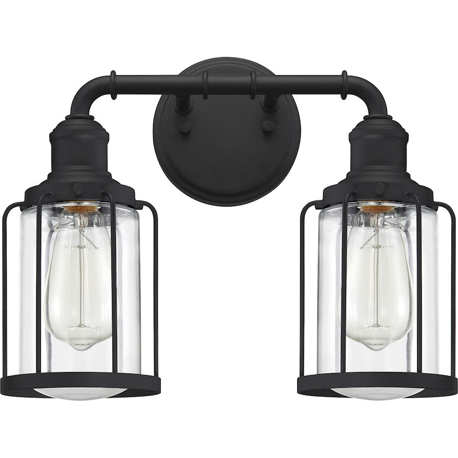 Quoizel Ludlow Bath Light, Earth Black