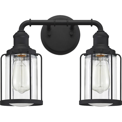 Quoizel Ludlow Bath Light, Earth Black
