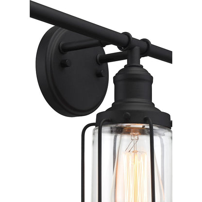 Quoizel Ludlow Bath Light, Earth Black