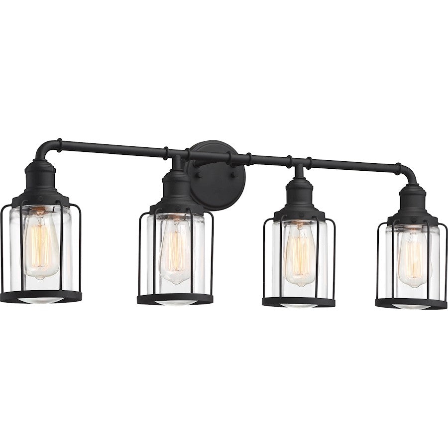 Quoizel Ludlow Bath Light, Earth Black