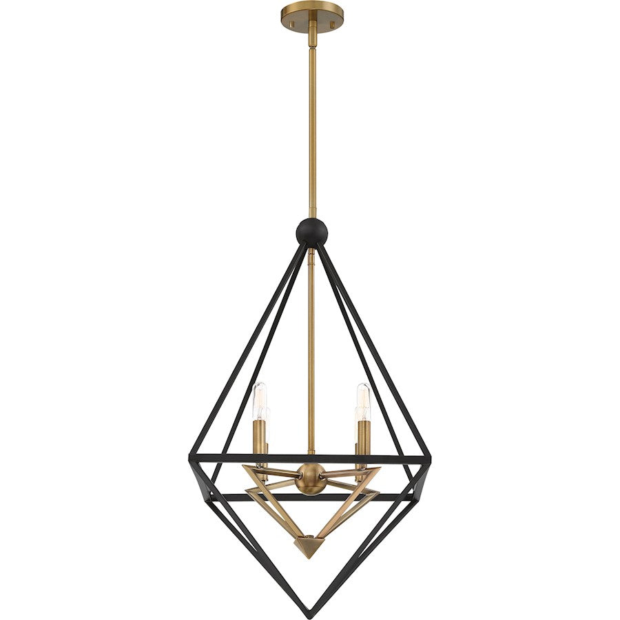 Quoizel Louvre Chandelier, Western Bronze