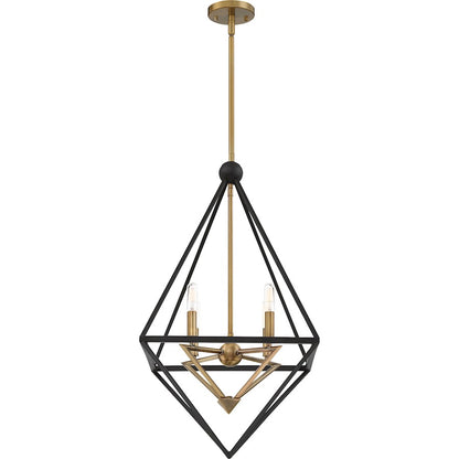 Quoizel Louvre Chandelier, Western Bronze
