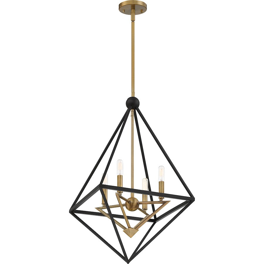 Quoizel Louvre Chandelier, Western Bronze