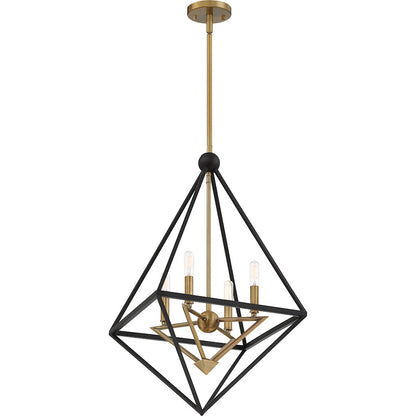 Quoizel Louvre Chandelier, Western Bronze