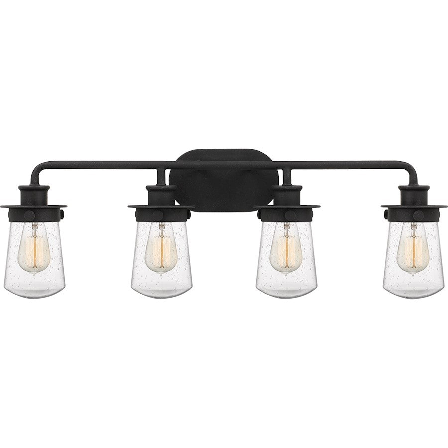 Quoizel Lewiston Bath 4 Light, Grey Ash