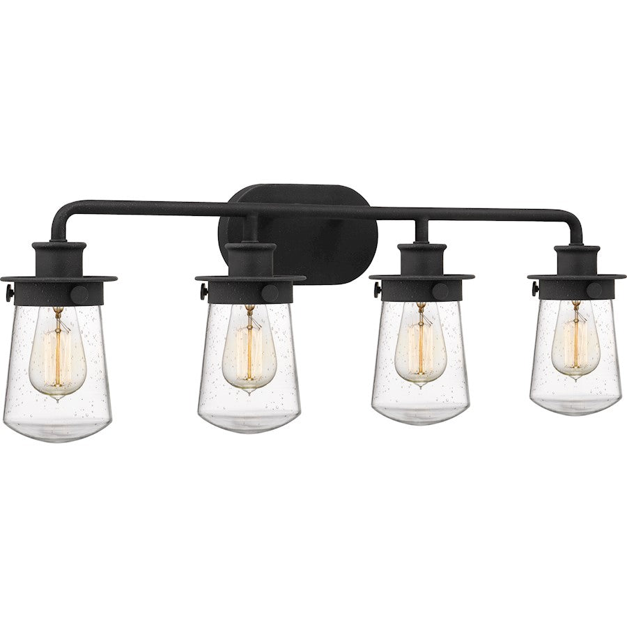 Quoizel Lewiston Bath 4 Light, Grey Ash
