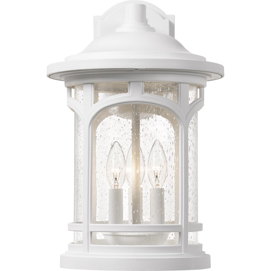 Quoizel Marblehead Outdoor Lantern, Fesco/Clear