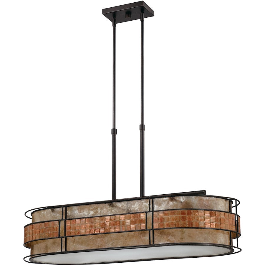 3 Light Laguna Island Light, Renaissance Copper