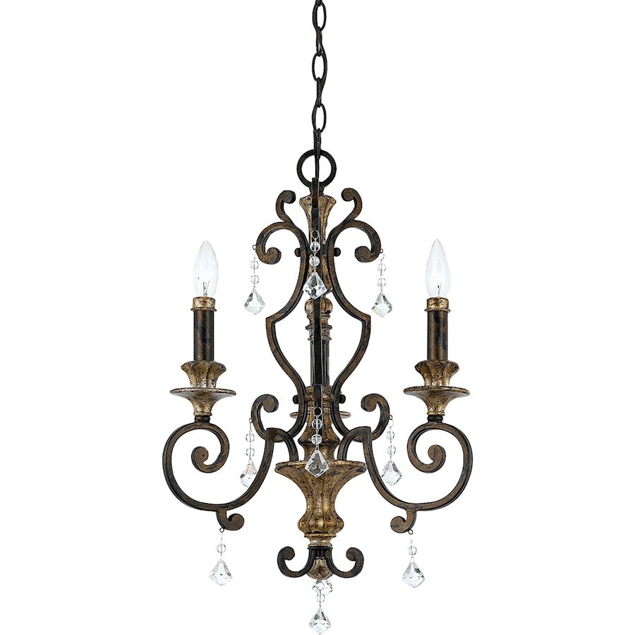 Quoizel Marquette Chandelier, Heirloom