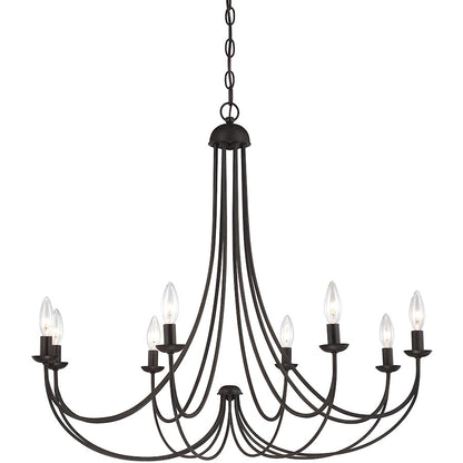 Quoizel Mirren Chandelier, Imperial Bronze