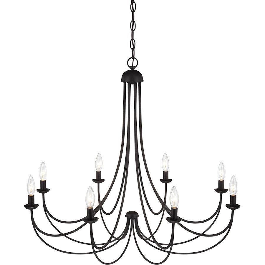 Quoizel Mirren Chandelier, Imperial Bronze
