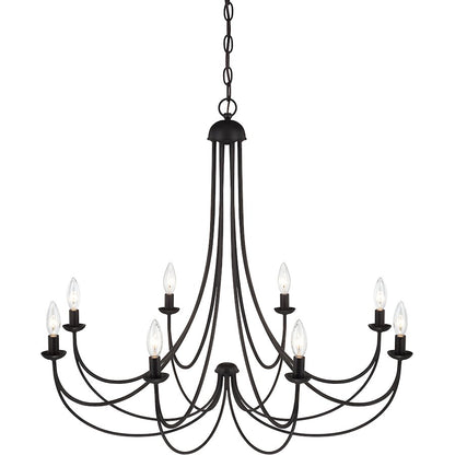 Quoizel Mirren Chandelier, Imperial Bronze