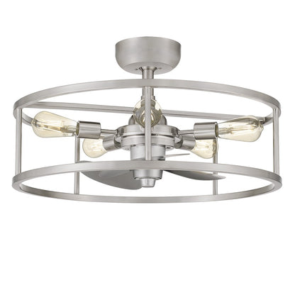 Quoizel New Harbor 5 Light Fandelier