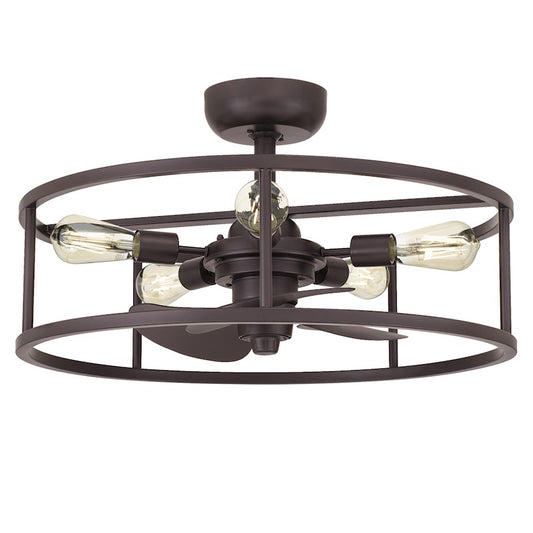 Quoizel New Harbor 5 Light Fandelier