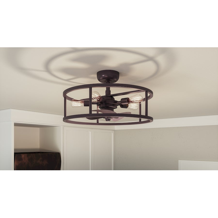 Quoizel New Harbor 5 Light Fandelier