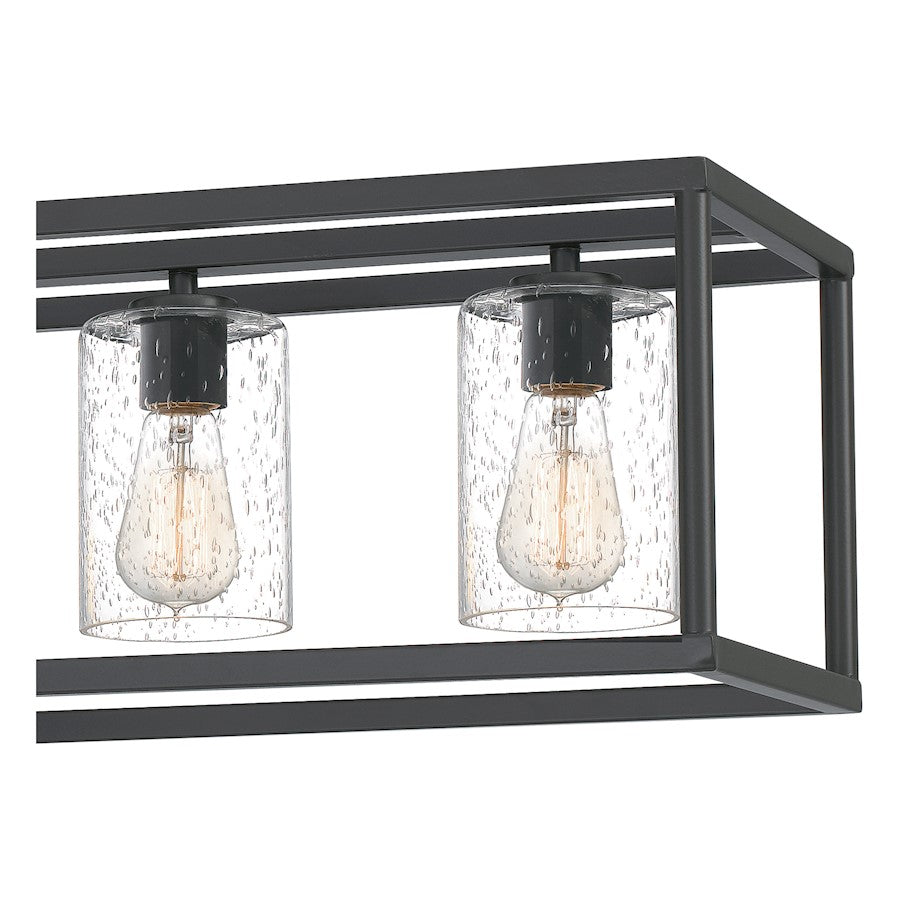 Quoizel New Harbor 5 Light Island Chandelier, Old Bronze