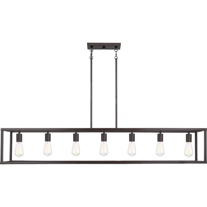 Quoizel New Harbor 7 Light Island Chandelier