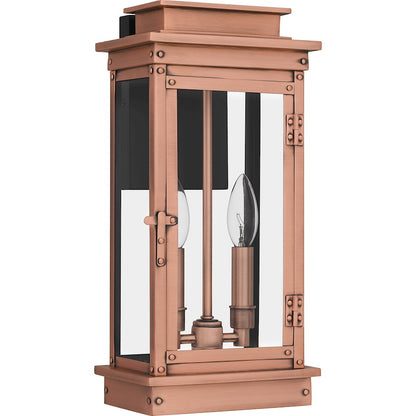 2 Light 16" Outdoor Wall Lantern