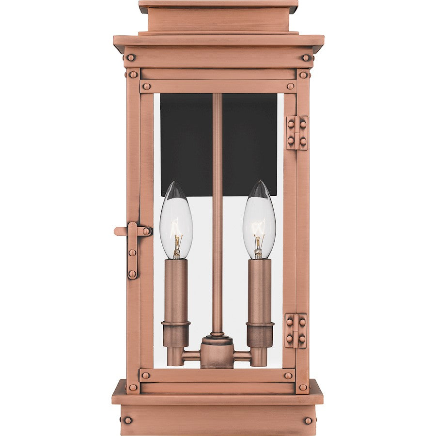2 Light 16" Outdoor Wall Lantern