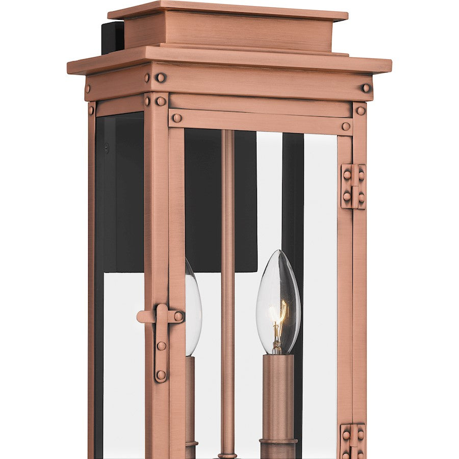 2 Light 16" Outdoor Wall Lantern